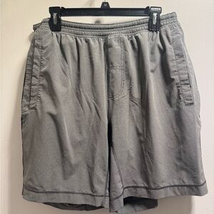 lululemon athletica Men's Charcoal Gray Athletic Shorts